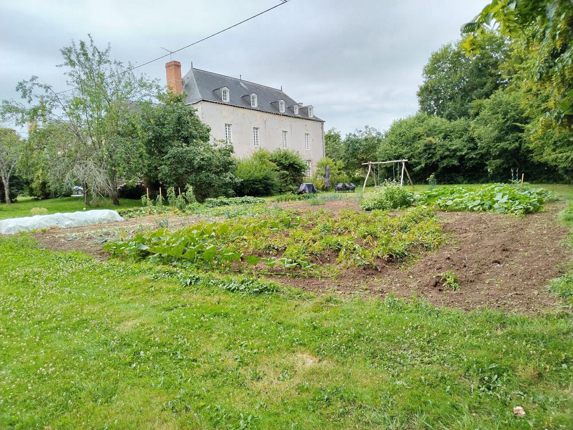 Les Grands-Aulnais Bed and Breakfast Cossé-le-Vivien Eksteriør billede